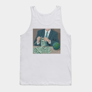 Earth Knitting Tank Top